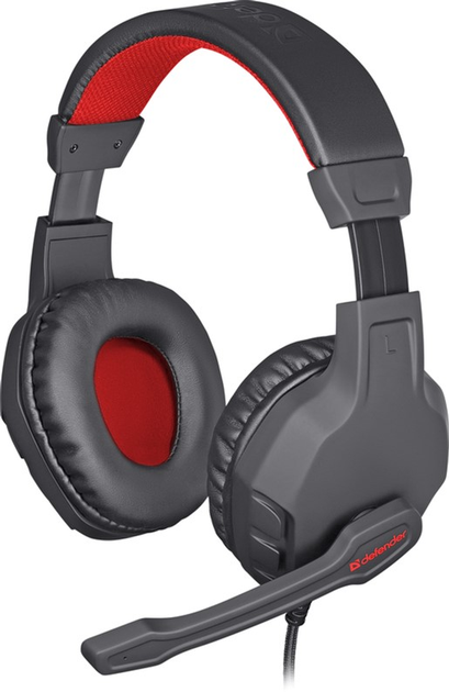 Навушники Defender Сujo Black-Red (4714033645058) - зображення 5