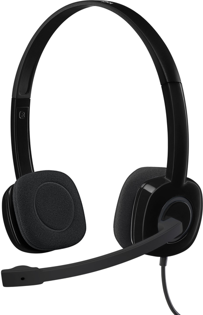 Słuchawki Logitech H151 Czarne (981-000589) - obraz 1
