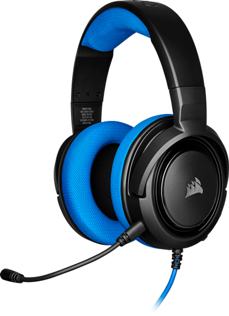 Słuchawki Corsair HS35 Blue (CA-9011196-EU) - obraz 1