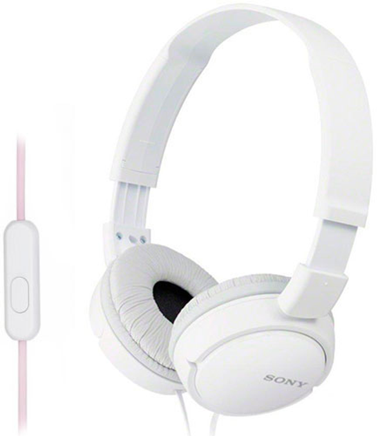 Słuchawki Sony MDR-ZX110AP białe (MDRZX110APW.CE7) - obraz 1