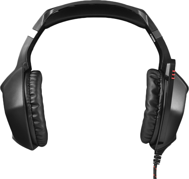 Słuchawki Modecom MC-839 Sword Volcano Gaming Series Czarno-Czerwone (S-MC-839-SWORD) - obraz 3
