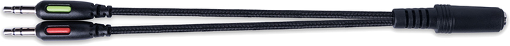 Słuchawki Modecom MC-839 Sword Volcano Gaming Series Czarno-Czerwone (S-MC-839-SWORD) - obraz 6