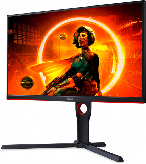 Монітор 24.5" AOC 25G3ZM/BK -- FHD VA 8-Bit / 240 Hz / 1 ms (GTG) / Adaptive Sync / G-SYNC Compatible / Freesync Premium - зображення 7