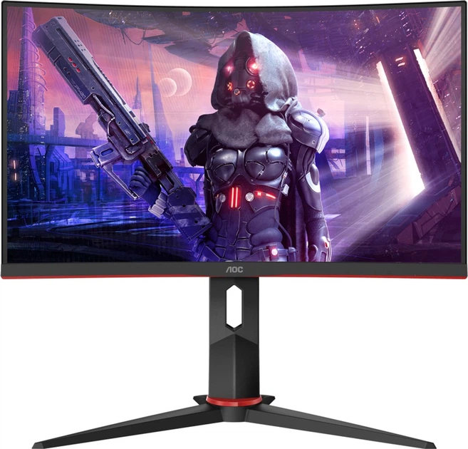Monitor 23.6" AOC C24G2U/BK - obraz 2