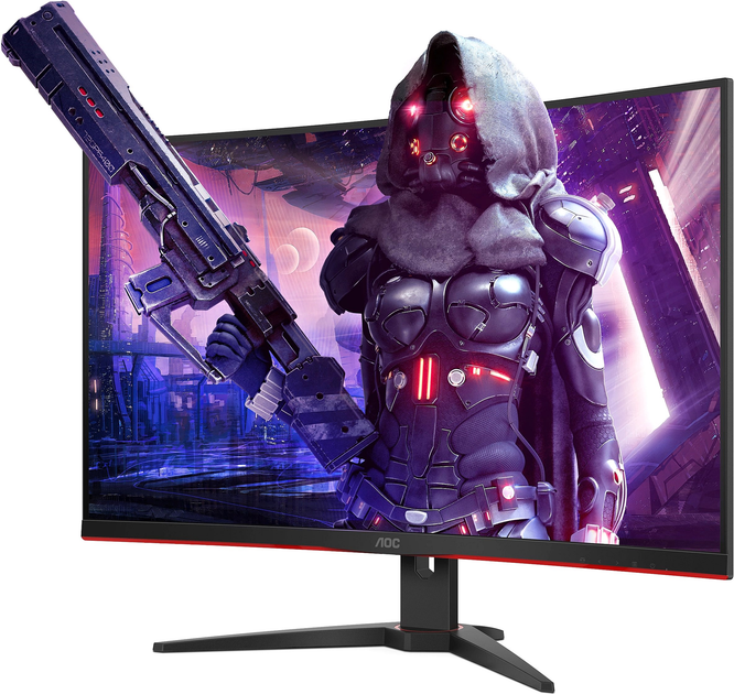 Monitor 31,5" AOC CQ32G2SE/BK - obraz 4