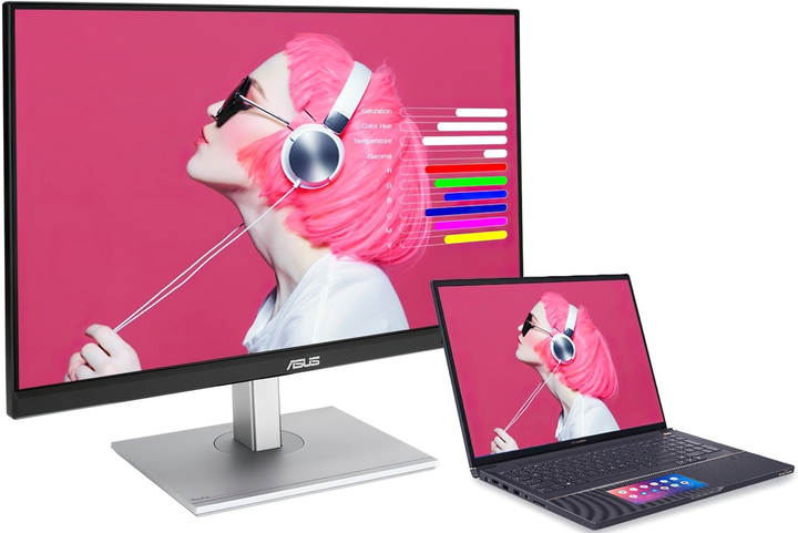 Монітор 27" Asus ProArt Display PA278CV (90LM06Q0-B01370) / USB-C Power Delivery 65W / Adaptive-Sync - зображення 3