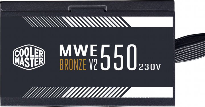 Блок живлення Cooler Master MWE 550 Bronze - V2 230V (MPE-5501-ACABW-BEU) - зображення 7
