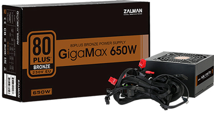 Zasilacz Zalman GigaMax ZM650-GVII - obraz 4