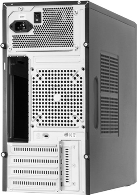 Корпус Chieftec Mesh 350W Black (CT-01B-350GPB) - зображення 3