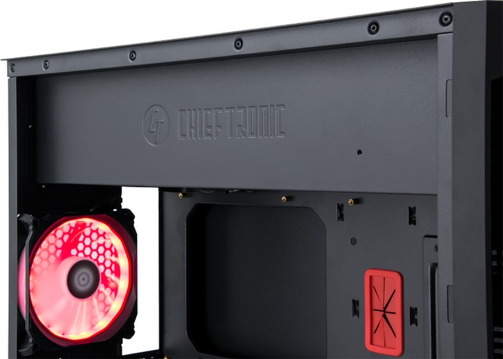 Obudowa Chieftec Chieftronic G1 Tempered Glass Edition (GR-01B-OP) - obraz 7