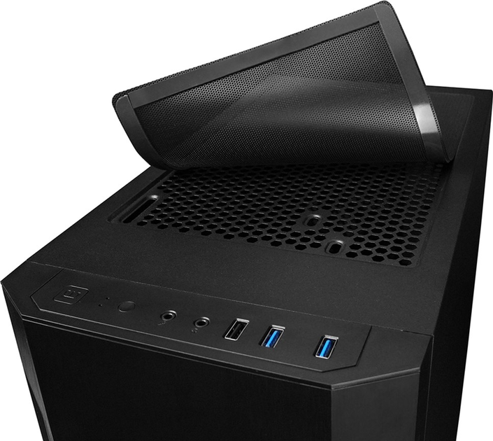 Корпус Chieftec Elox Black (AS-01B-OP) - зображення 10