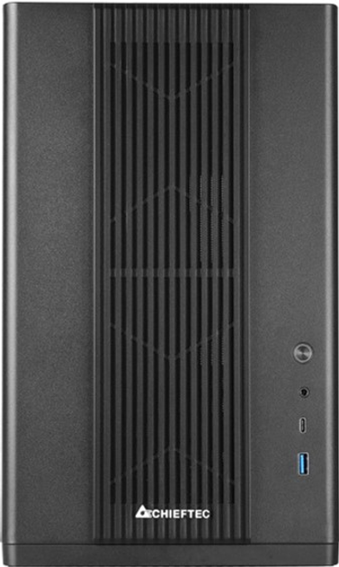 Корпус Chieftec UNI BX-10B-OP mATX, без БЖ, Black - зображення 4