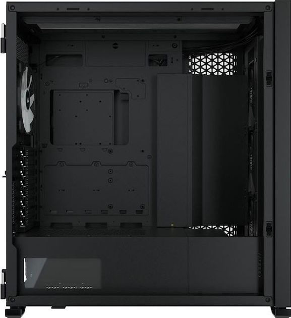 Obudowa iCUE 7000X RGB Tempered Glass Czarne (CC-9011226-WW) - obraz 4