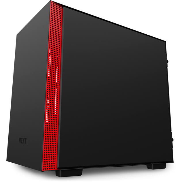 Корпус NZXT H210 Black/Red Chassis (CA-H210B-BR) - зображення 9