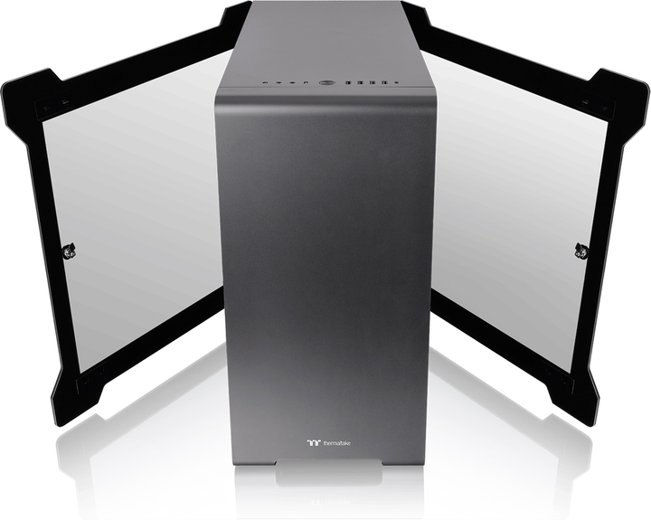 Корпус Thermaltake A700 Aluminum Tempered Glass Black Edition Full Tower Chassis (CA-1O2-00F9WN-00) - зображення 3