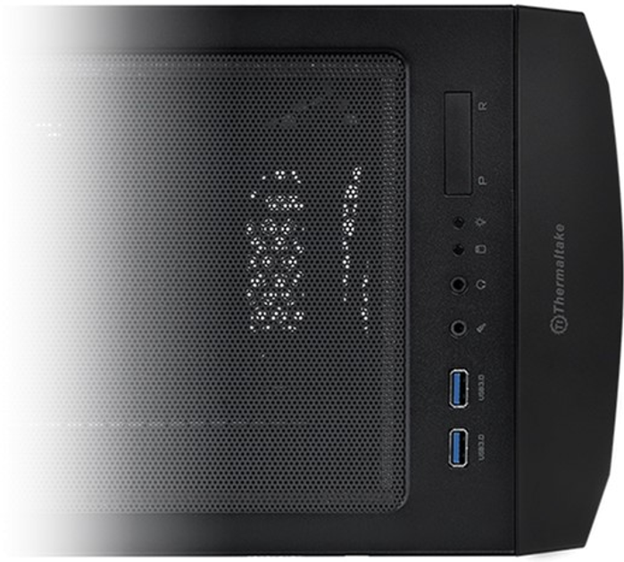 Obudowa Thermaltake Versa J25 Tempered Glass Edition Czarne (CA-1L8-00M1WN-00) - obraz 10