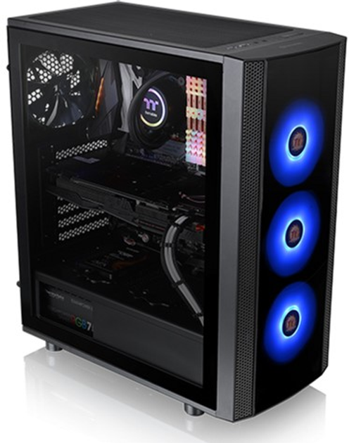 Obudowa Thermaltake Versa J25 Tempered Glass Edition Czarne (CA-1L8-00M1WN-00) - obraz 13