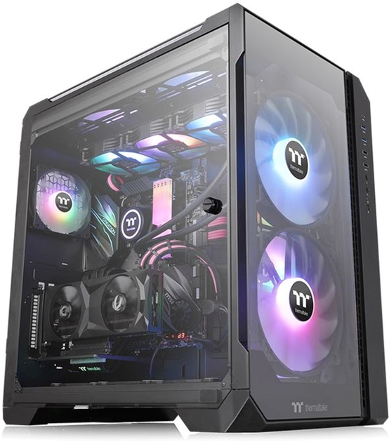 Корпус Thermaltake View 51 Tempered Glass ARGB Edition Black (CA-1Q6-00M1WN-00) - зображення 1