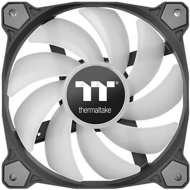Набір вентиляторів Thermaltake Pure 14 ARGB Sync Radiator Fan TT Premium Edition (комплект з 3) (CL-F080-PL14SW-A) - зображення 3