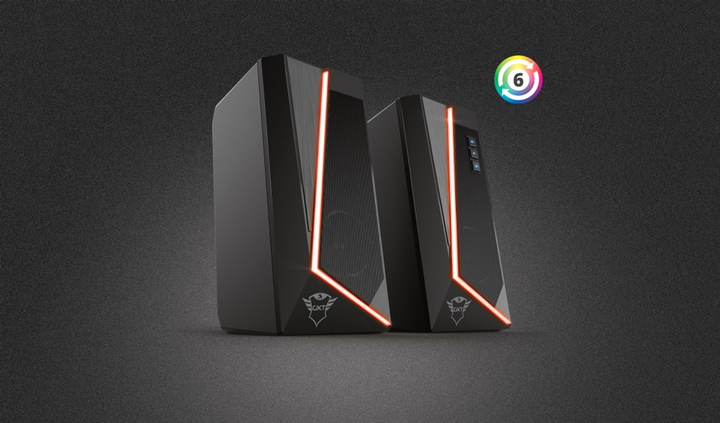 Zestaw głośników Trust GXT 609 Zoxa RGB Illuminated Speaker Set (24070) - obraz 7