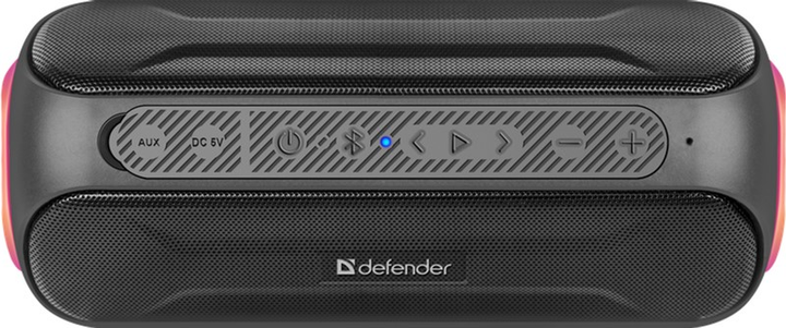 Głośnik przenośny Defender Enjoy S1000 20 W Bluetooth Czarny (4714033656887) - obraz 4