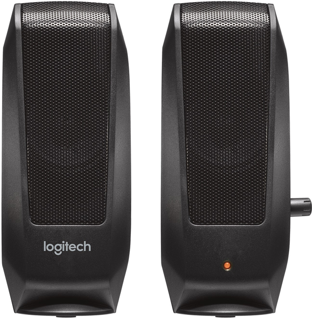 Акустична система Logitech S-120 2.0 Black (980-000010) - зображення 1