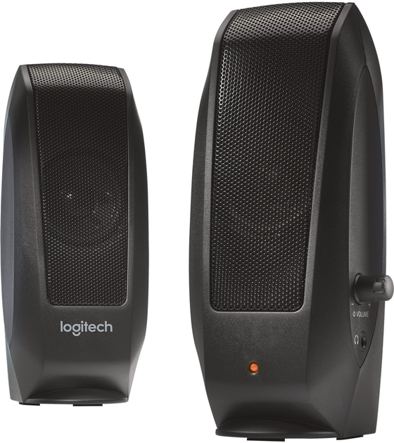 Zestaw głośników Logitech S-120 2.0 Czarny (980-000010) - obraz 4