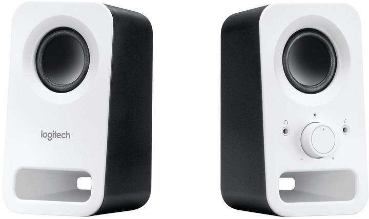 Акустична система Logitech Multimedia Speakers Z150 Snow White (980-000815) - зображення 1