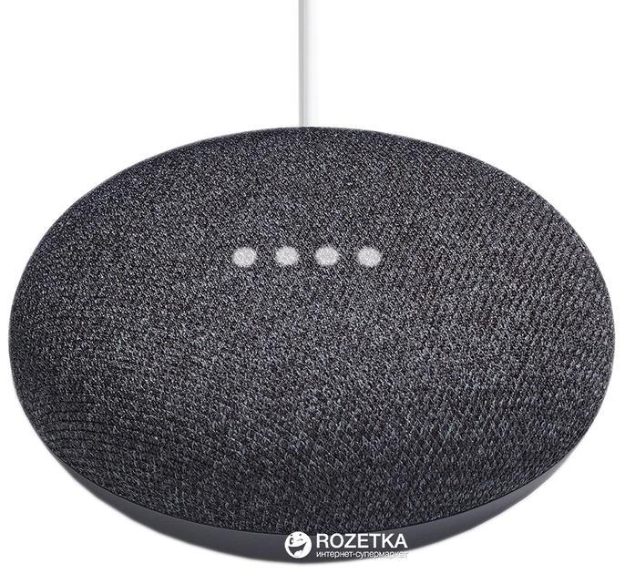 System akustyczny Google Home Mini Charcoal (H0C) - obraz 1