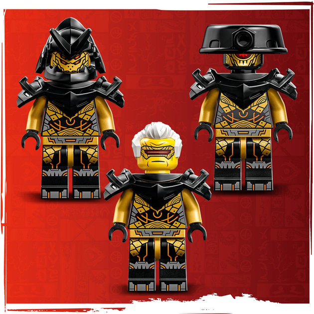 Zestaw klocków LEGO Ninjago Drużyna mechów ninja Lloyda i Arina 764 elementy (71794) - obraz 8