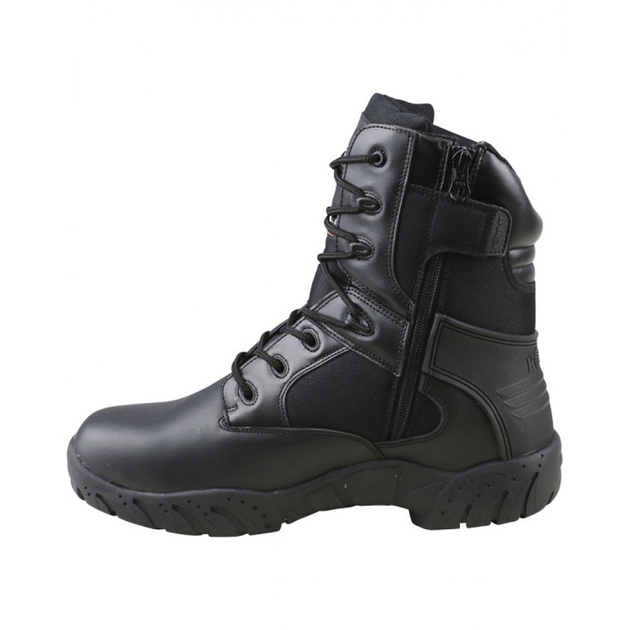 Ботинки тактические кожаные Kombat UK Tactical Pro Boots All Leather черные 47 - изображение 2