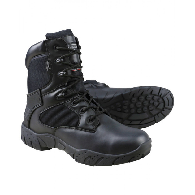 Ботинки тактические кожаные Kombat UK Tactical Pro Boots All Leather черные 46 - изображение 1