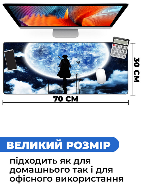 Ігрова поверхня (Килимок для мишки) SHLab Bleach Rukia Kuchiki SHM-727 (70х30 см) (30915) - зображення 3