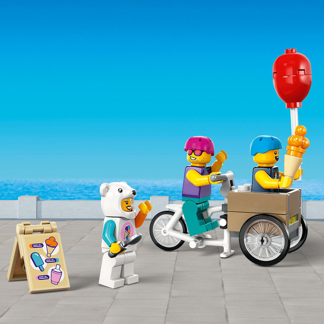 Конструктор LEGO City Крамниця морозива 296 деталей (60363) - зображення 8