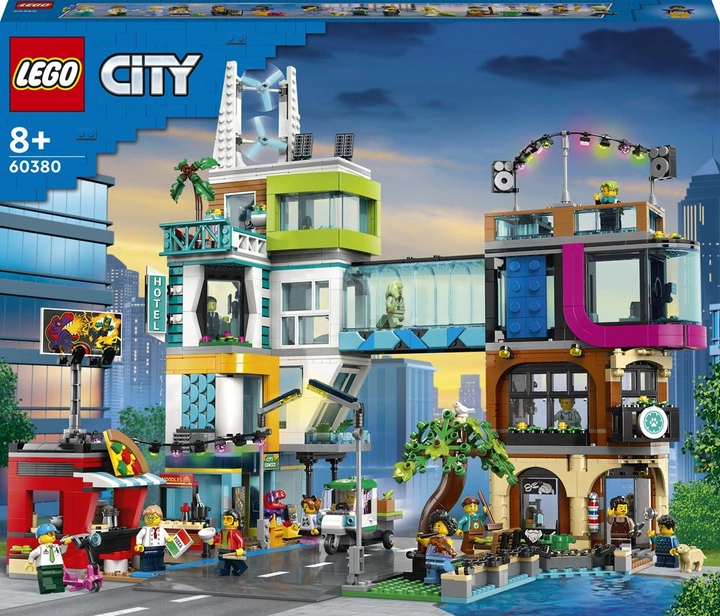 Zestaw klocków LEGO City Śródmieście 2010 elementów (60380) - obraz 1