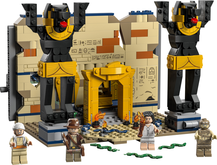 Zestaw klocków LEGO Indiana Jones Ucieczka z zaginionego grobowca 600 elementów (77013) - obraz 2