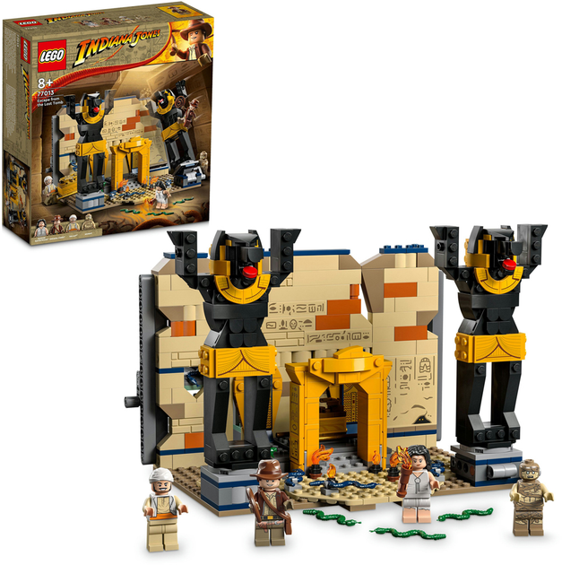 Zestaw klocków LEGO Indiana Jones Ucieczka z zaginionego grobowca 600 elementów (77013) - obraz 9