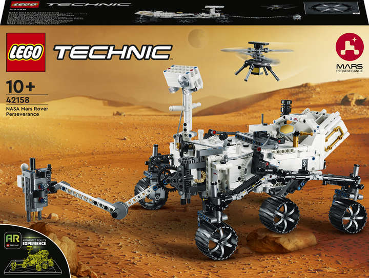 Zestaw klocków LEGO Technic NASA Mars Rover Perseverance 1132 elementy (42158) - obraz 1