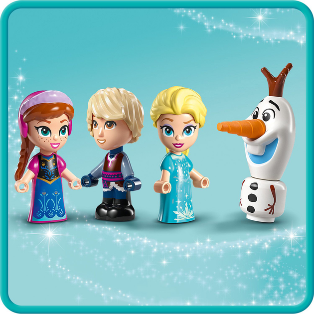 Zestaw klocków LEGO Disney Magiczna karuzela Anny i Elzy 175 elementów (43218) - obraz 6