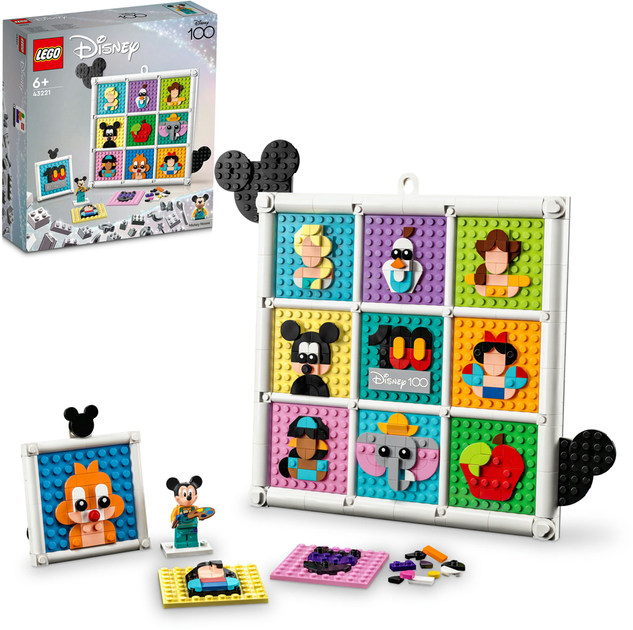 Конструктор LEGO Disney 100-та річниця мультиплікації Disney 1022 деталі (43221) - зображення 9