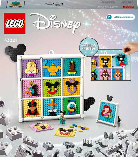 Конструктор LEGO Disney 100-та річниця мультиплікації Disney 1022 деталі (43221) - зображення 10
