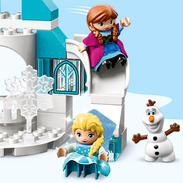 Zestaw klocków LEGO DUPLO Disney Księżniczka Lodowy zamek 59 elementów (10899) - obraz 6