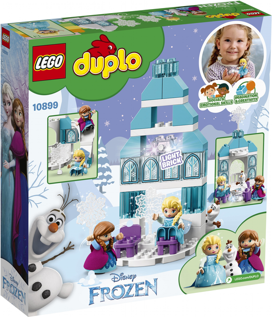 Zestaw klocków LEGO DUPLO Disney Księżniczka Lodowy zamek 59 elementów (10899) - obraz 13