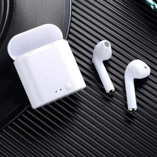 Беспроводные Блютуз Наушники HBQ I7 Mini Air TWS Белые купить в ...