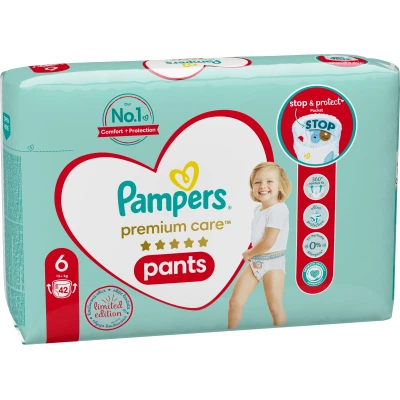 Підгузник Pampers Premium Care Pants Розмір 6 (15+ кг) 42 шт (8001841325545) - зображення 7