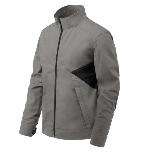 Куртка тактическая мужская GREYMAN jacket Helikon-Tex Cloud grey/Black (Светло-серый/Черный) 2XL-Regular - изображение 1