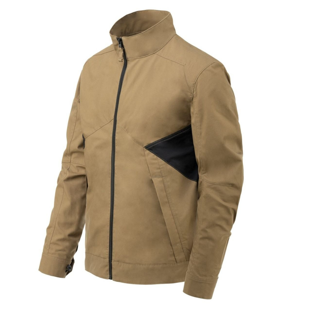 Куртка тактическая мужская GREYMAN jacket Helikon-Tex Coyote/Black (Койот-черный) XL-Regular - изображение 1