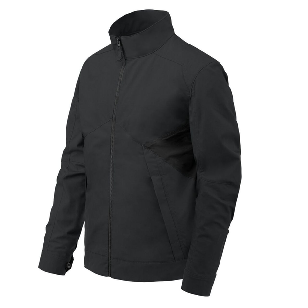 Куртка тактическая мужская GREYMAN jacket Helikon-Tex Black (Черный) S-Regular - изображение 1