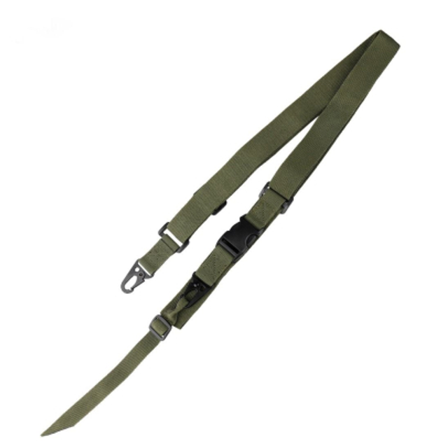 Ремінь для зброї Armorstandart 3-точковий зелений (ARM61830) - зображення 1