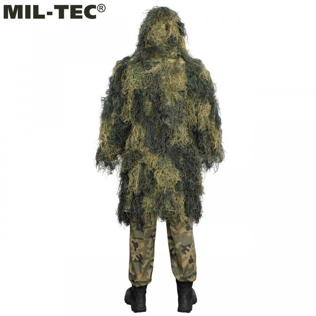 Масировочный камуфляж Ghillie Parka Mil-Tec® BASIC M/L - изображение 5